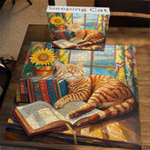 Sleeping Cat Jigsaw Puzzle 1000 Pieces
